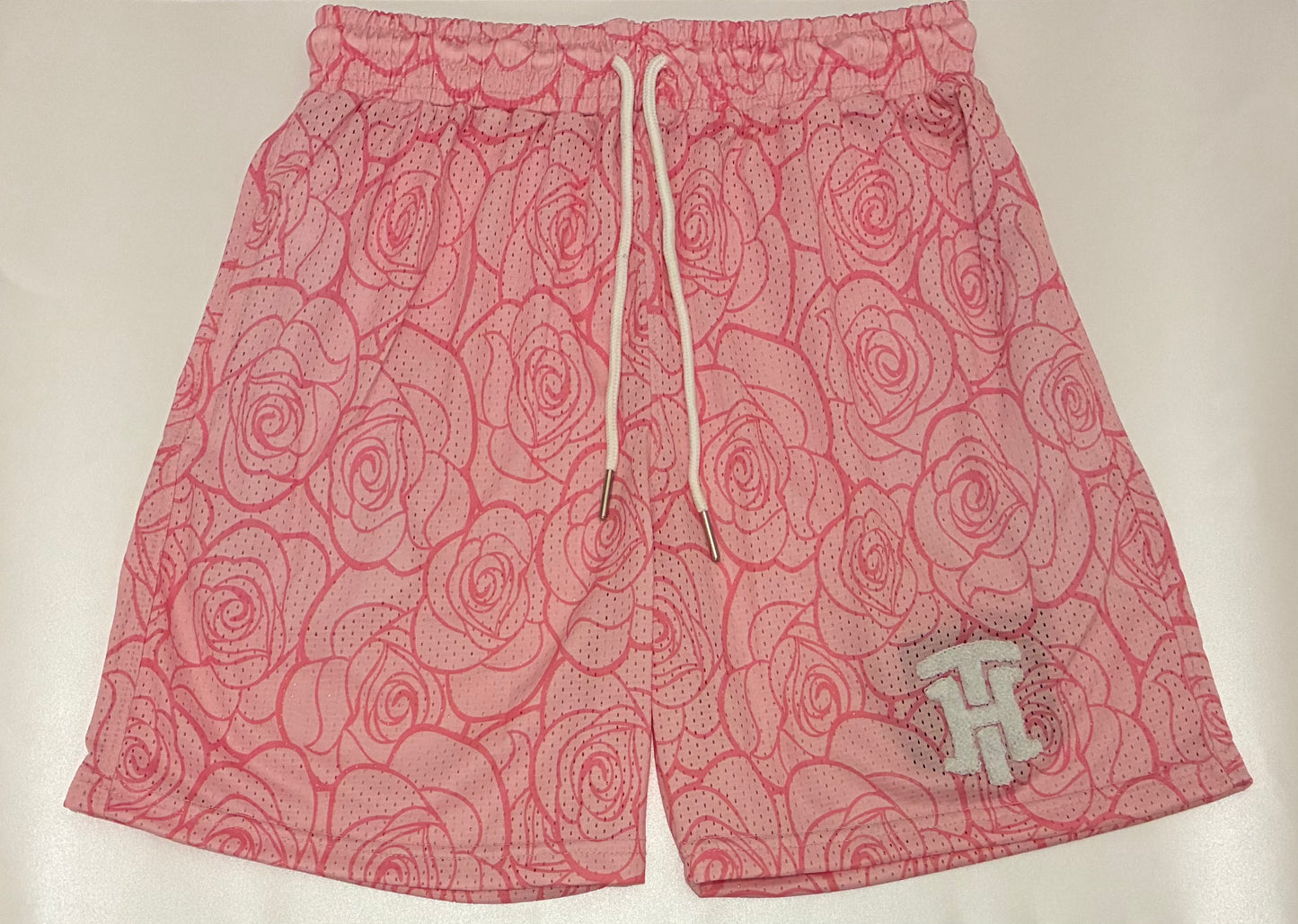 Pink rose shorts