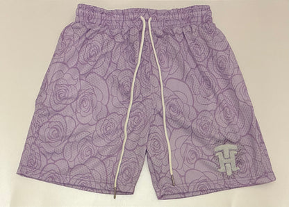 Purple rose shorts